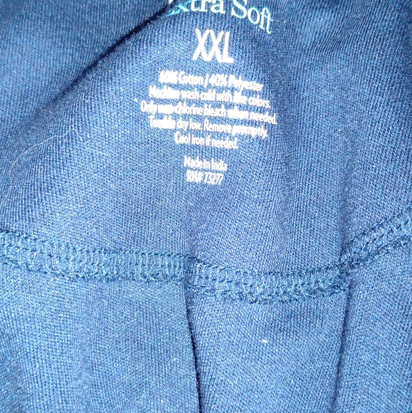 Men''s XXL Zip front long sleeve shirt - Picture 2 of 3